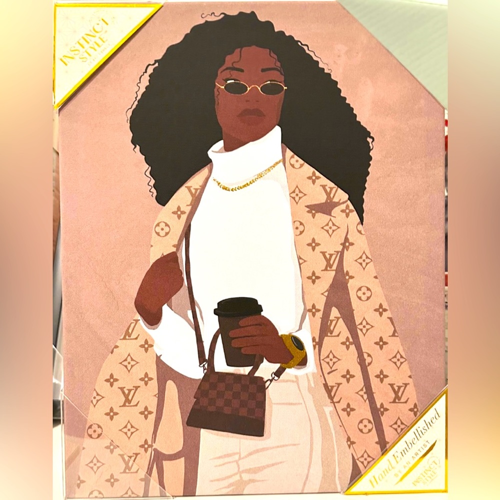 Louis Vuitton wall art